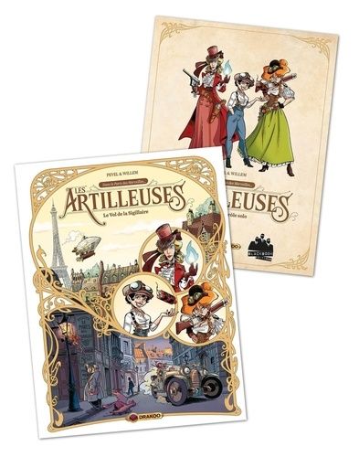 Emprunter Les Artilleuses Tome 1 : Le vol de la Sigillaire - Edition limitée avec le jeu de rôle solo offert livre