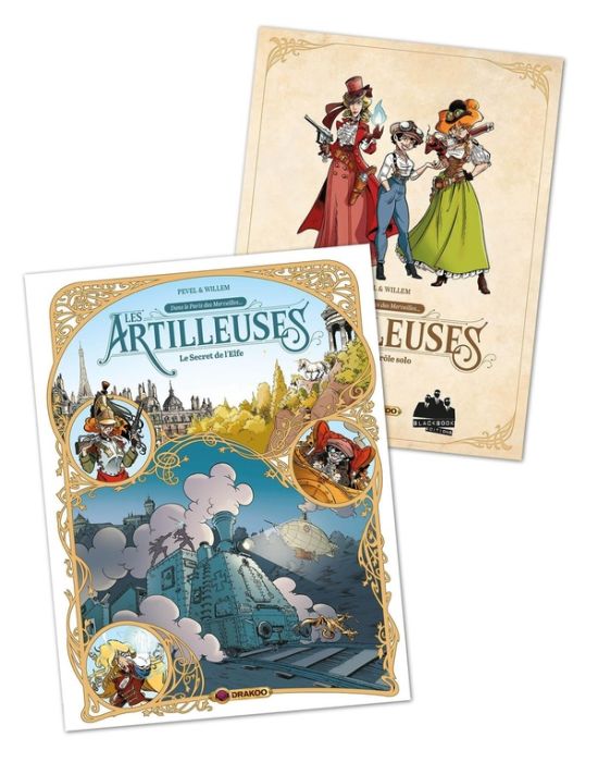 Emprunter Les Artilleuses Tome 3 : Le secret de l'Elfe - Avec le jeu de rôle solo Les Artilleuses offert livre