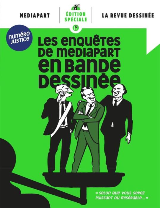 Emprunter Les enquêtes de Mediapart en bande dessinée. Tome 2 Edition spéciale numéro justice livre