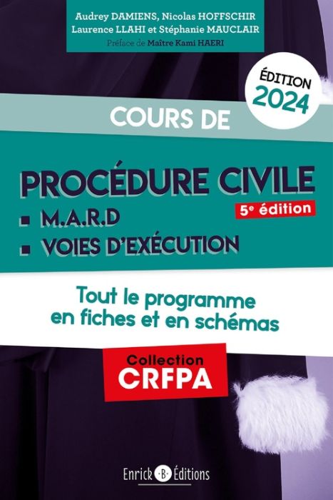 Emprunter Cours de procédure civile et modes alternatifs de règlement des différends. Tout le programme en fic livre