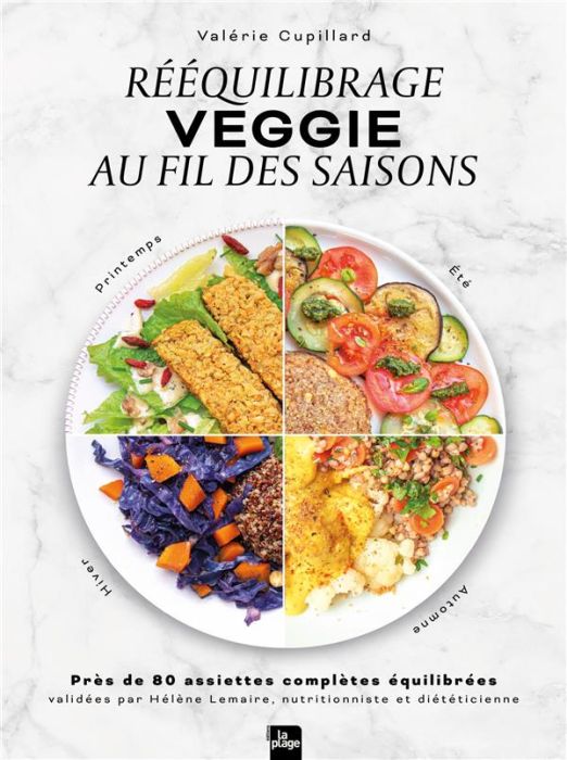 Emprunter Rééquilbrage veggie au fil des saisons. Près de 80 assiettes complètes équilibrées validées par Hélè livre