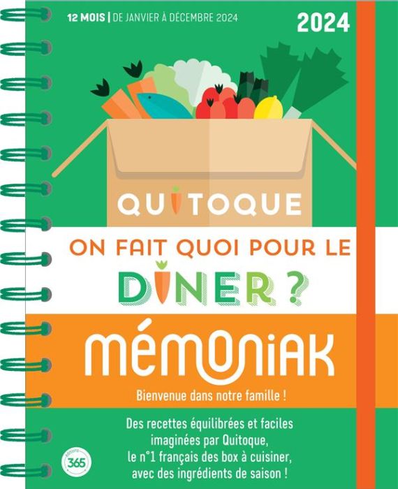 Emprunter On fait quoi pour le dîner ? Edition 2024 livre