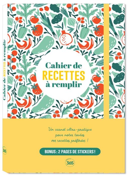 Emprunter Cahier de recettes à remplir livre