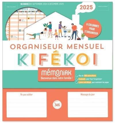 Emprunter Organiseur Kifékoi. Edition 2025 livre