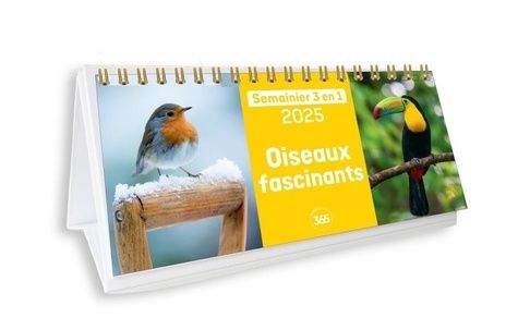 Emprunter Semainier 3 en 1 Oiseaux fascinants. Edition 2025 livre