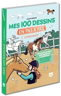 Emprunter Mes 100 dessins en pas à pas. Chevaux livre