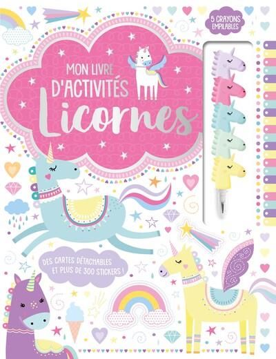 Emprunter Mon livre d'activités Licornes. Avec 5 crayons empilables livre