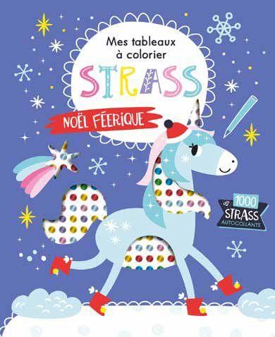 Emprunter Noël féérique. Avec 1000 strass autocollants livre