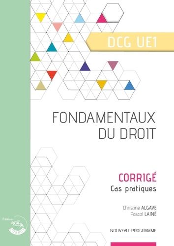 Emprunter Fondamentaux du droit UE 1 du DCG. Corrigé, Edition 2024-2025 livre