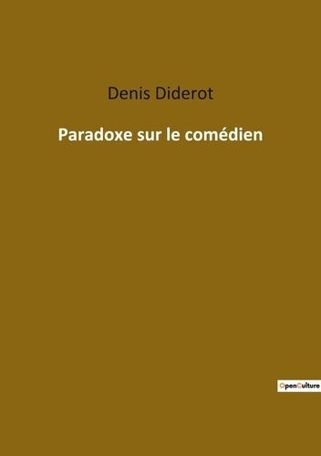 Emprunter Paradoxe sur le comédien livre