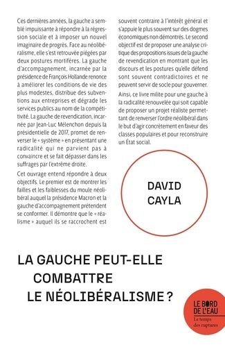 Emprunter La gauche peut-elle combattre le néolibéralisme ? livre