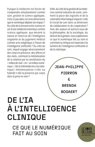 Emprunter De l'IA à l'intelligence clinique. Ce que le numérique fait au soin livre