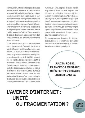 Emprunter L'avenir d'internet : unité ou fragmentation ? livre