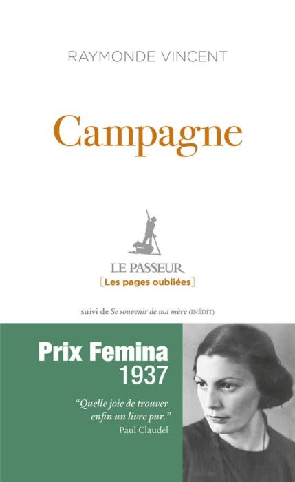 Emprunter Campagne. Suivi de Se souvenir de ma mère livre