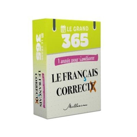 Emprunter Le Grand 365 Français correct livre