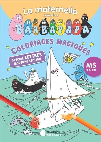 Emprunter Coloriages codés avec les Barbapapa. Spécial Lettres livre