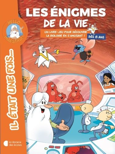 Emprunter Les énigmes de la vie. Un livre-jeu pour découvrir la vie en s'amusant ! livre