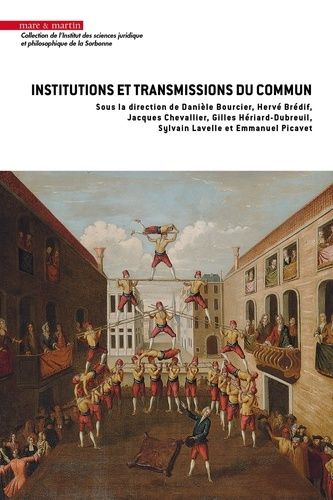 Emprunter Institutions et transmissions du commun livre