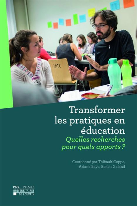 Emprunter Transformer les pratiques en éducation. Quelles recherches pour quels apports ? livre