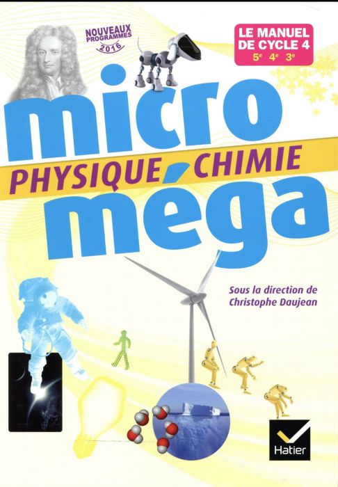 Emprunter Physique chimie 5e, 4e, 3e Micro méga. Edition 2017 livre