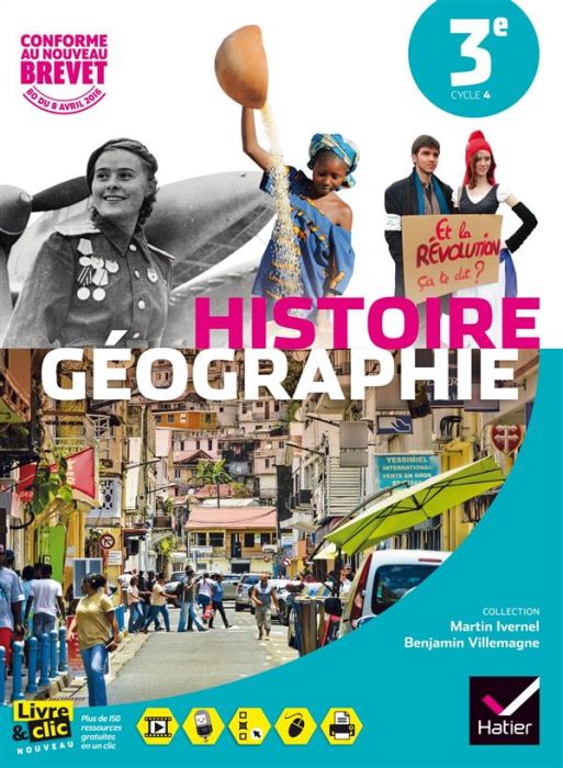 Emprunter Histoire Géographie 3e. Edition 2016 livre