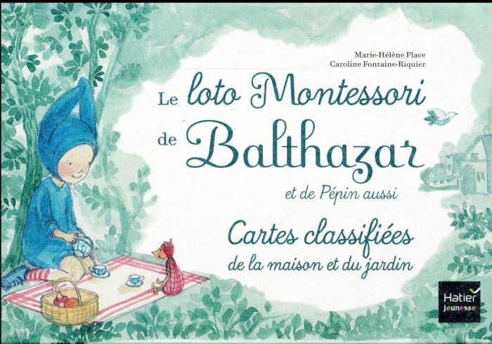 Emprunter Le loto Montessori de Balthazar et de Pépin aussi. 48 cartes classifiées de la maison et du jardin livre