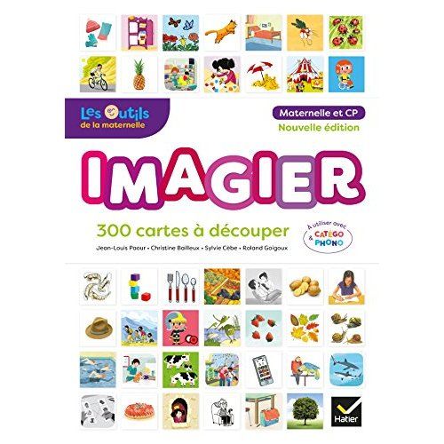 Emprunter Imagier Maternelle et CP. 300 cartes à découper, Edition 2018 livre