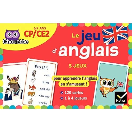 Emprunter Le jeu d'anglais CP/CE2. 5 jeux pour apprendre l'anglais en s'amusant ! livre