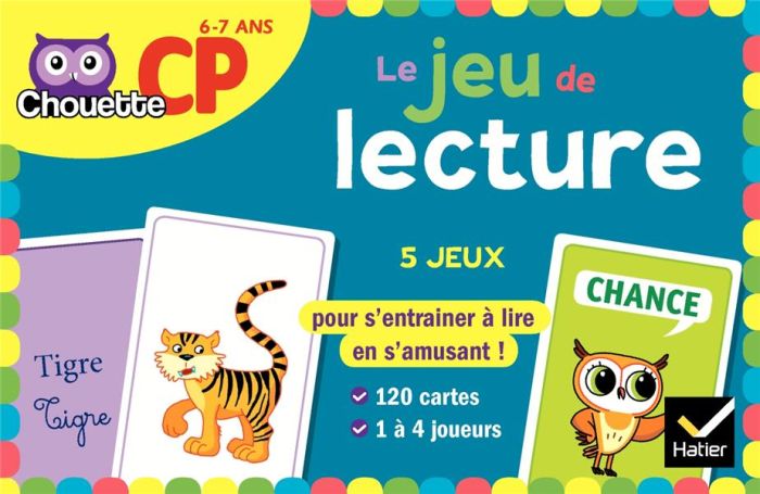 Emprunter Le jeu de lecture CP. 5 jeux pour s'entraîner à lire en s'amusnt ! 120 cartes livre