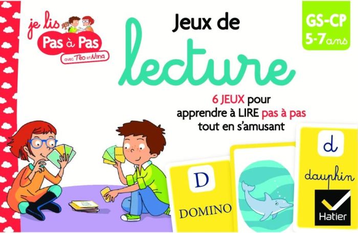 Emprunter Jeux de lecture Téo et Nina GS-CP. 6 jeux pour apprendre à lire pas à pas tout en s'amusant livre