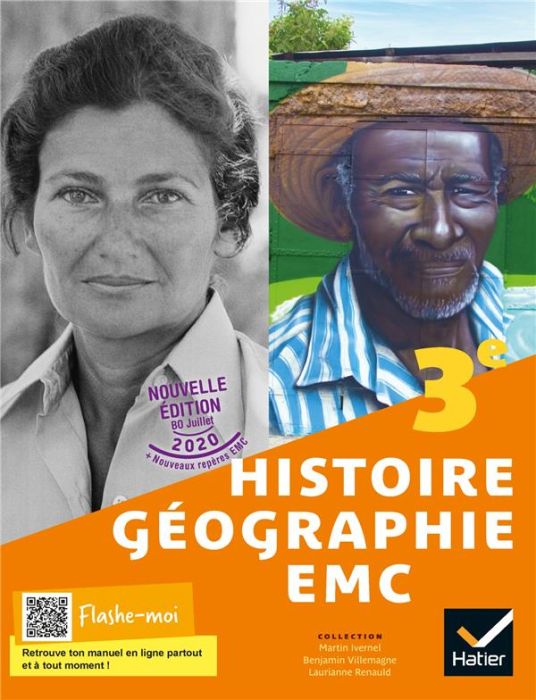 Emprunter Histoire-Géographie-EMC 3e. Livre élève, Edition 2021 livre