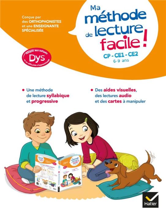 Emprunter Ma méthode de lecture facile ! CP-CE1-CE2 [ADAPTE AUX DYS livre