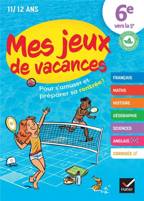 Emprunter Mes jeux de vacances. 6e vers la 5e livre