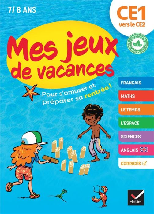 Emprunter Mes jeux de vacances CE1 vers le CE2 livre