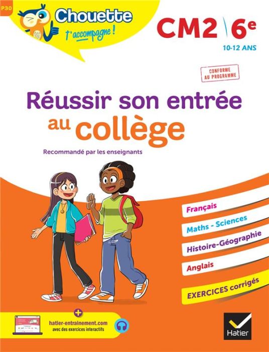 Emprunter Réussir son entrée au collège CM2/6e livre