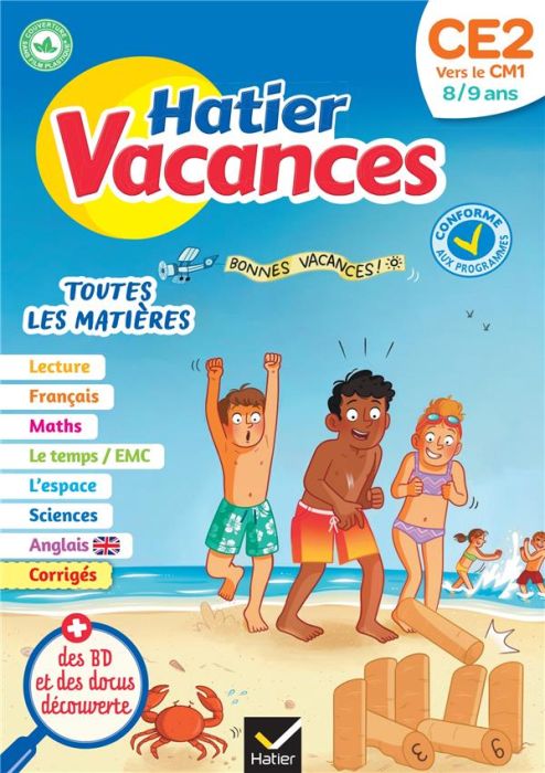 Emprunter Hatier vacances du CE2 vers le CM1. Toutes les matières, Edition 2023 livre