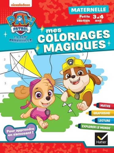 Emprunter Mes coloriages magiques maternelle Petite section Pat' Patrouille livre