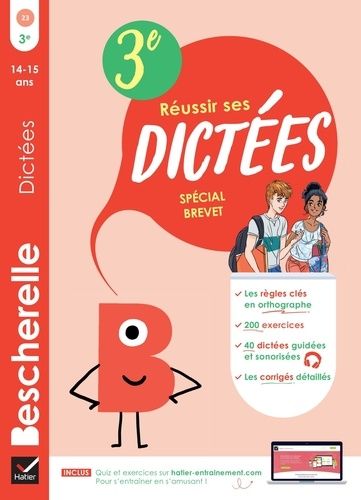 Emprunter Réussir ses dictées Spécial Brevet 3e. Edition 2024 livre