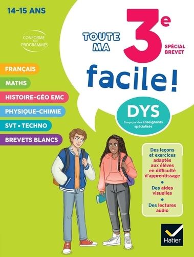 Emprunter Toute ma 3e facile ! [ADAPTE AUX DYS livre