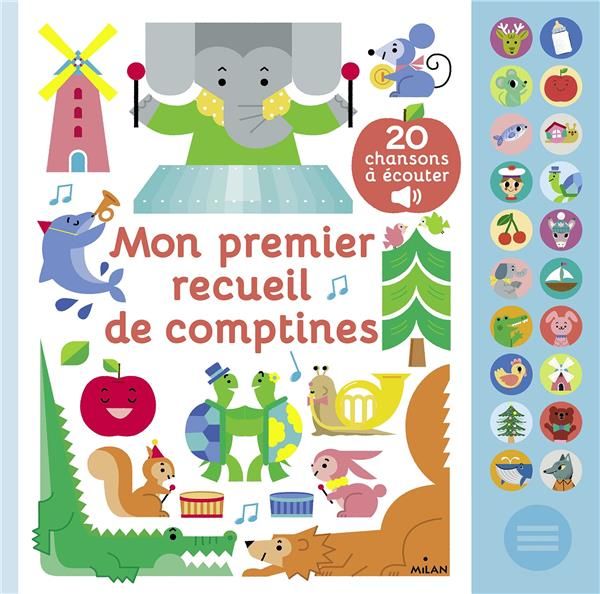 Emprunter Mon premier recueil de comptines. 20 chansons à écouter livre