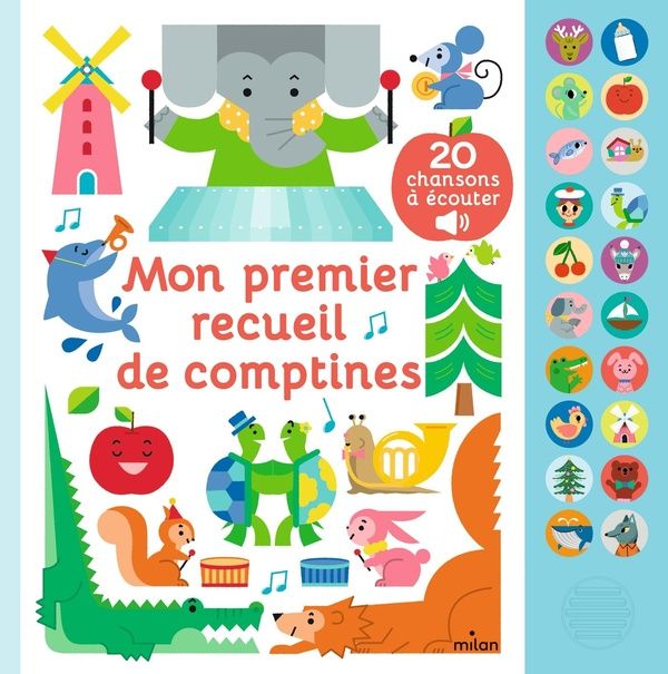 Emprunter Mon premier recueil de comptines. 20 chansons à écouter livre