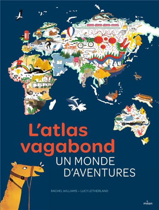 Emprunter L'atlas vagabond. Un monde d'aventures livre