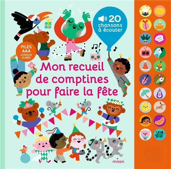 Emprunter Mon recueil de comptines pour faire la fête livre