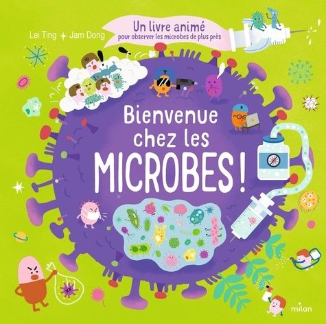 Emprunter Bienvenue chez les microbes ! Un livre animé pour observer les microbes de plus près livre