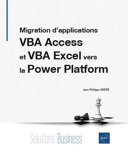 Emprunter Migration d'applications VBA Access et VBA Excel vers la Power Platform livre