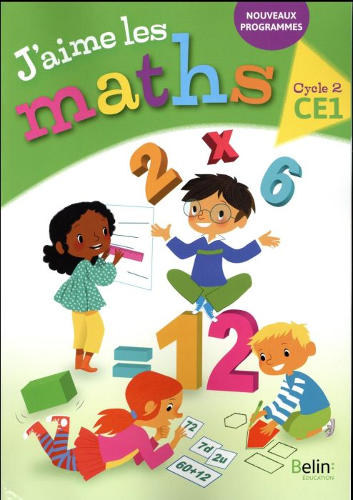 Emprunter J'aime les Maths CE1, cycle 2. Edition 2017 livre