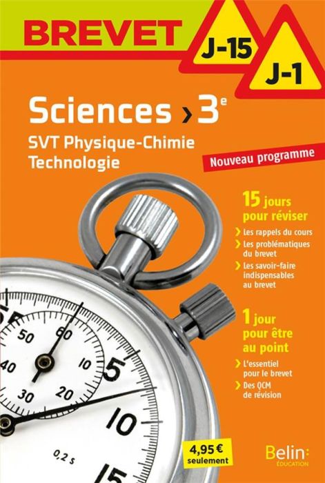 Emprunter Sciences, SVT Physique-Chimie Technologie 3e livre