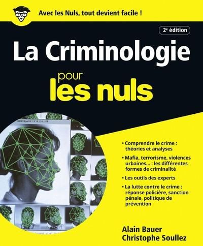 Emprunter La criminologie pour les nuls. 2e édition livre