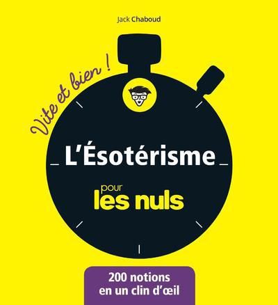 Emprunter L'ésotérisme pour les nuls livre