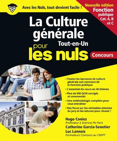 Emprunter La culture générale tout en un pour les nuls. Concours, Edition 2020 livre